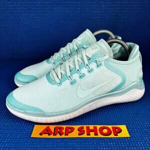 Nike Free Run 2018 Women`s Size 10 Light Blue Athletic Running Shoes AH5208-300